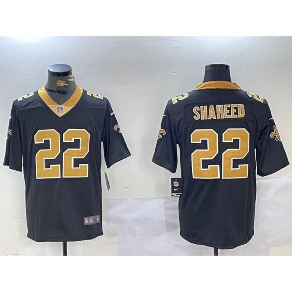Mens Youths Kids Womens 22 Rashid Shaheed Black Stitched Jersey